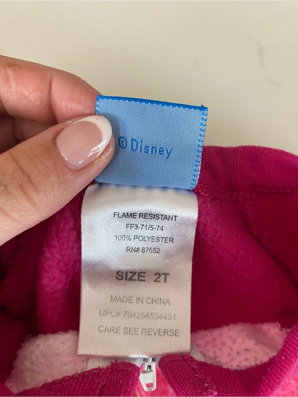 Disney soft pink